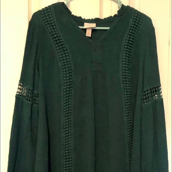 Women’s Long Sleeve Shift Mini Dress by Knox Rose - Picture 2 of 5